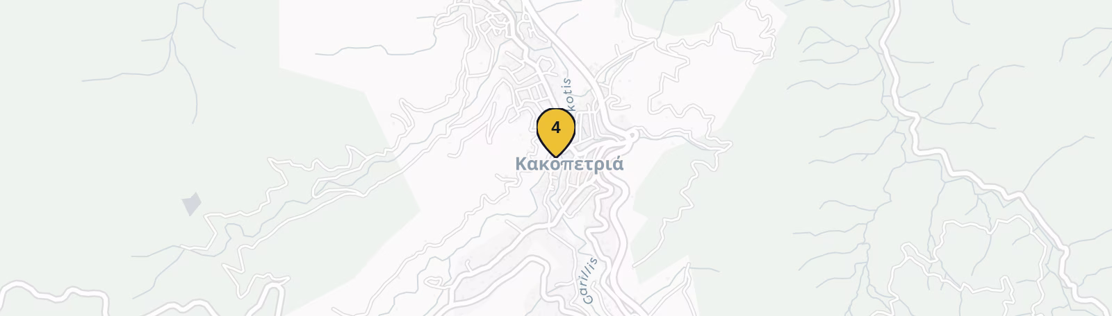 Map showing The Old Kakopetria (north entrance)