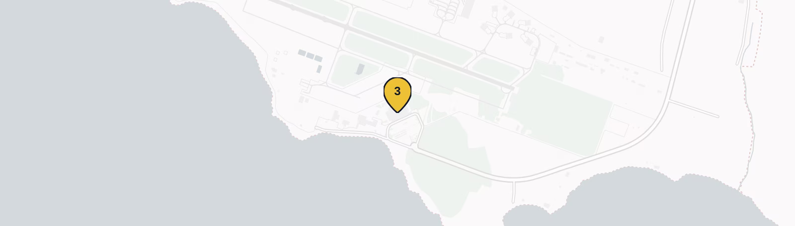 Map showing Pafos International Airport