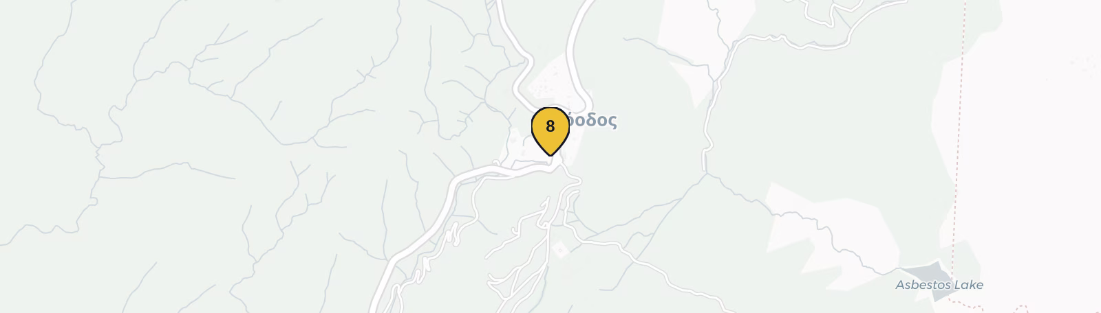 Map showing Troodos Square