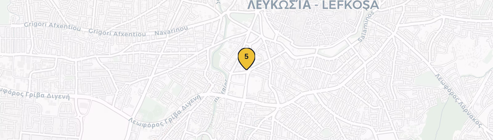 Map showing Tax Department