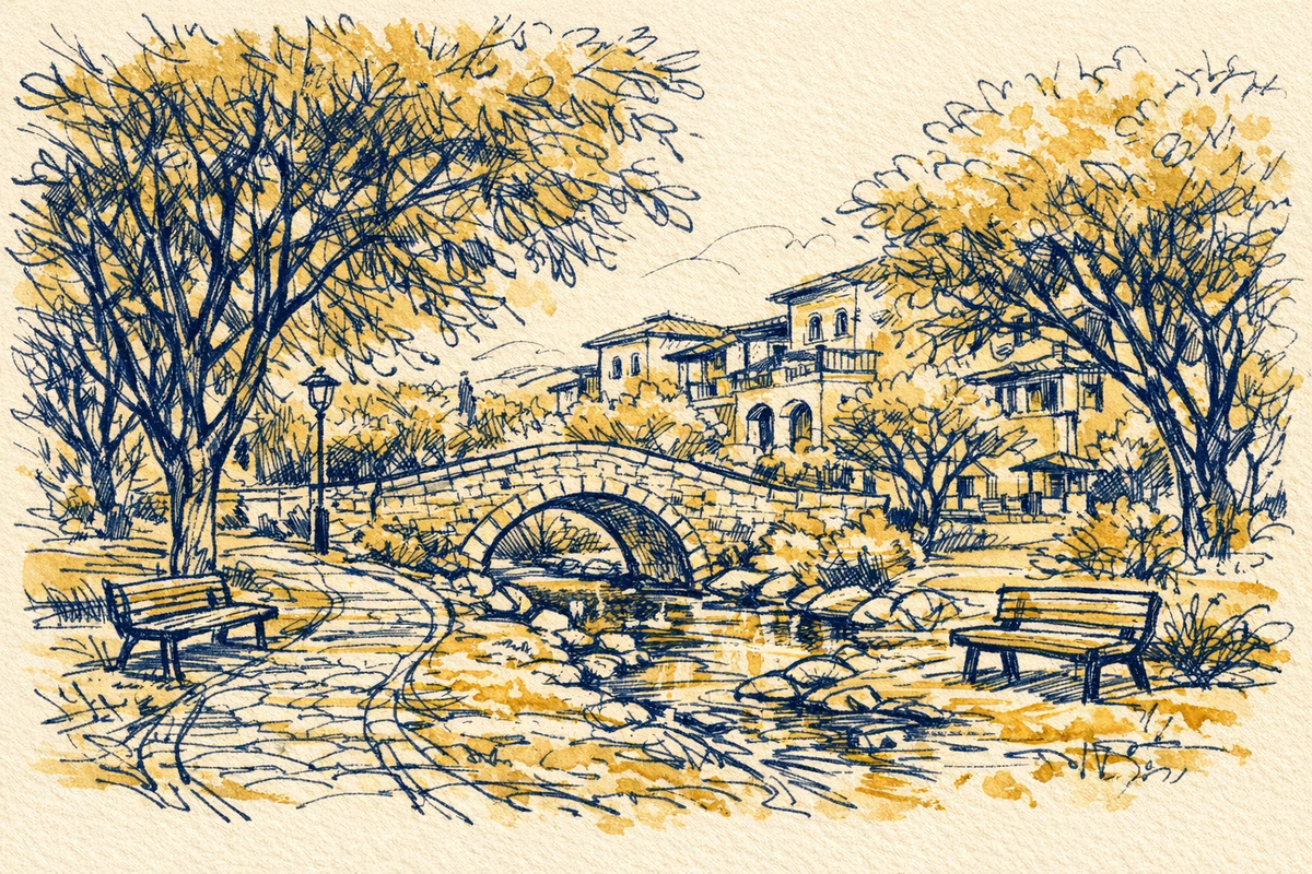 Μικρό Γεφυράκι Διαρίζου (small Bridge Dyarizos River)