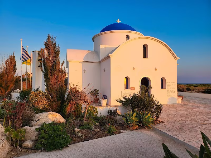 The sunset point of cyprus