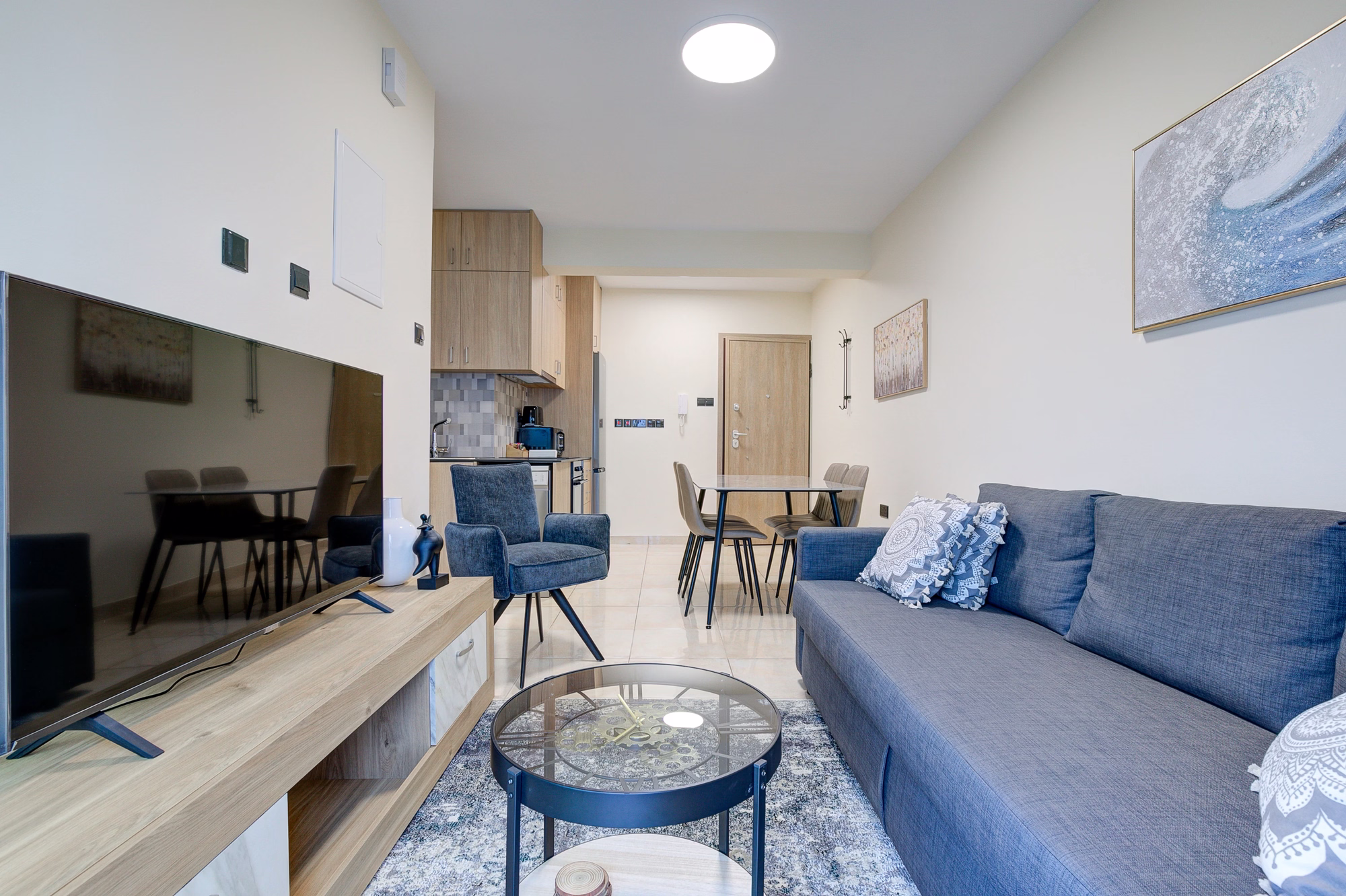 75 Prokymea- Steps from the Sea, Downtown, Balcony