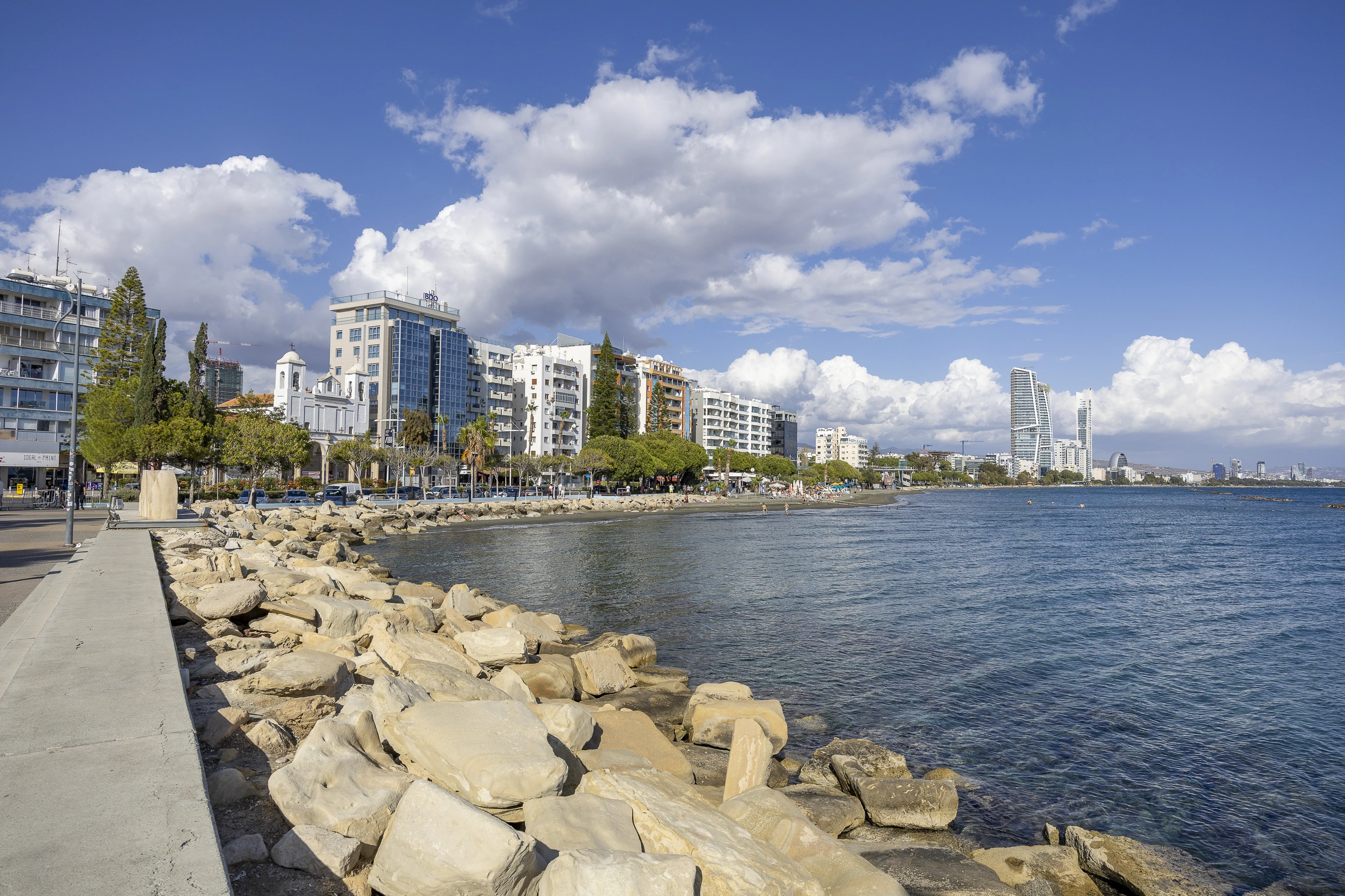 Limassol Molos seafront promenade