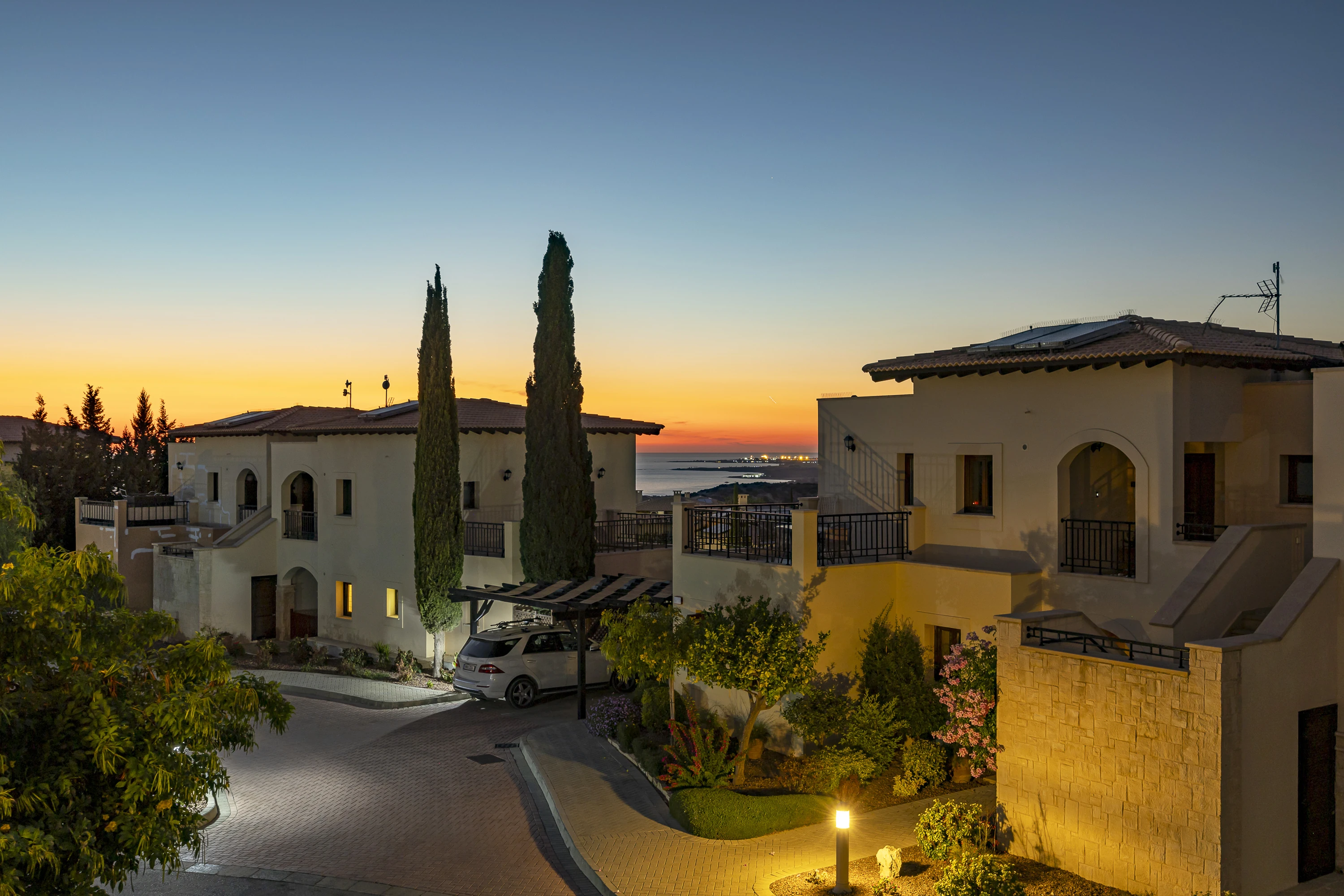 Aphrodite Hills resort property with Mediterranean views