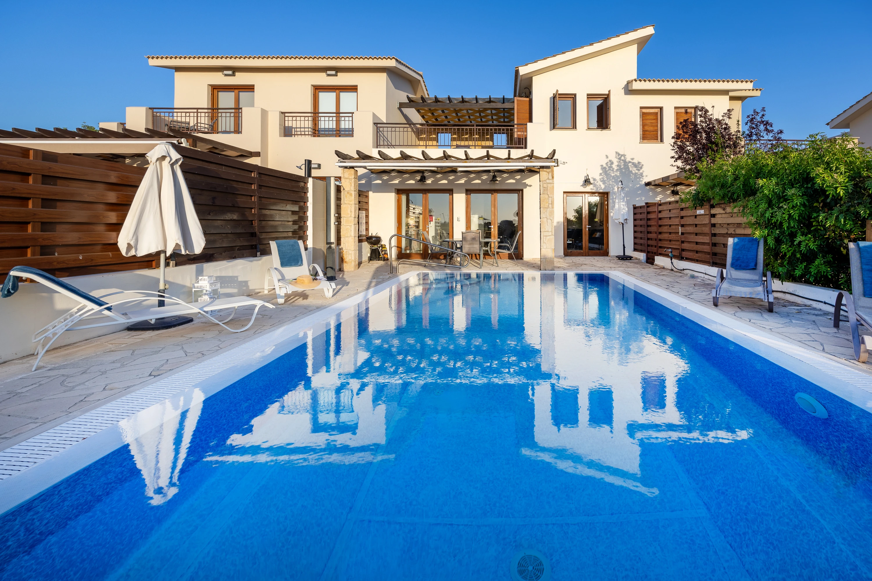 Private pool villa at Aphrodite Hills resort