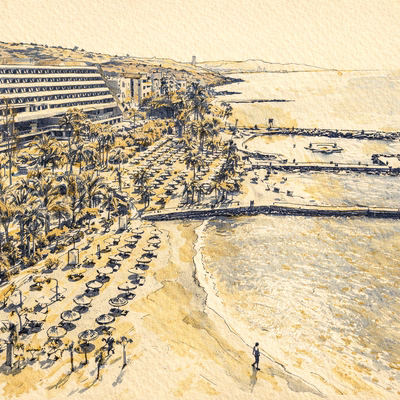 Amathus Beach Hotel Limassol - Artistic Impression