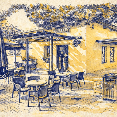 Costa Coffee - Artistic Impression
