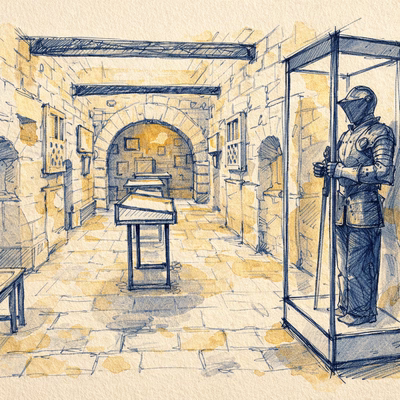 Lemesos Castle - Cyprus Medieval Museum - Artistic Impression