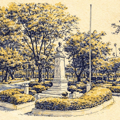 Limassol Municipal Garden - Artistic Impression