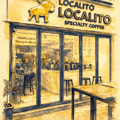 Localito Specialty Coffee - Artistic Impression