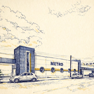 METRO Supermarket - Artistic Impression